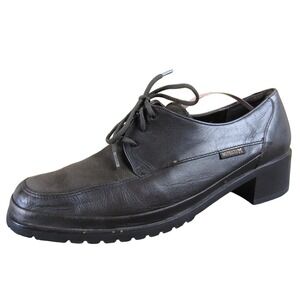 Mephisto Rica Women's Brown Leather Oxford Lace-Up Shoes Size 9 Classic Comfort